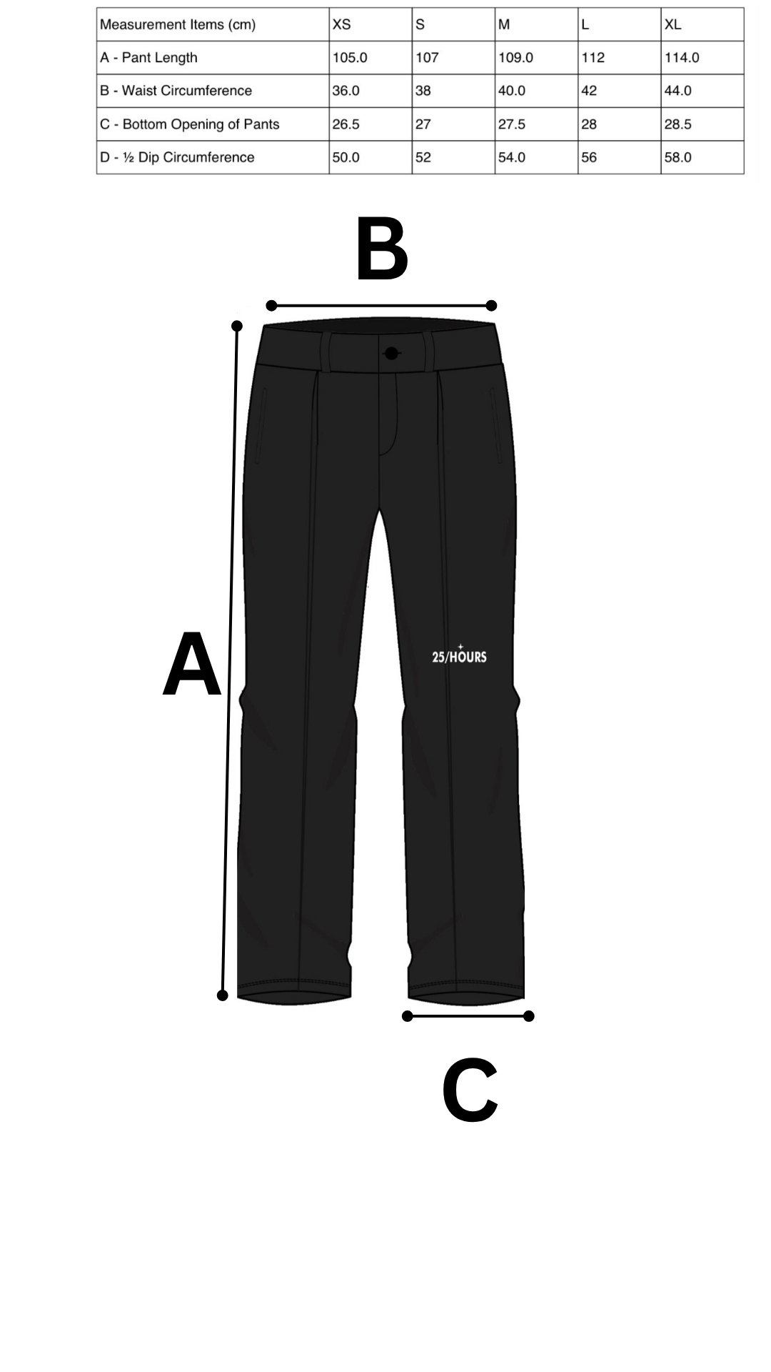 CLASSIC BLACK TROUSERS